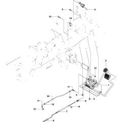 Pedals Assembly for Husqvarna
