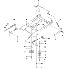 Frame Assembly for Husqvarna 15 T