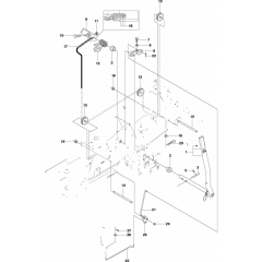 Deck Lift Assembly for Husqvarna