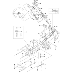 Steering Assembly for Husqvarna