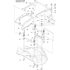 Cutting Deck Assembly for Husqvarna