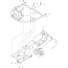 Chassis/Frame for Husqvarna Rider