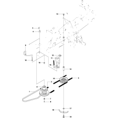 Transmission Assembly for Husqvarna