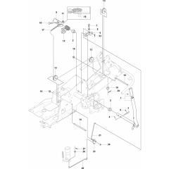 Deck Lift Assembly for Husqvarna