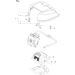 Cover Assembly for Husqvarna