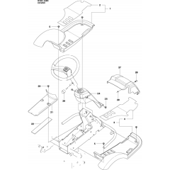 Cover-1 Assembly for Husqvarna