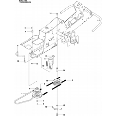 Transmission Assembly for Husqvarna