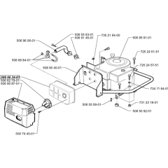 Engine Assembly for Husqvarna