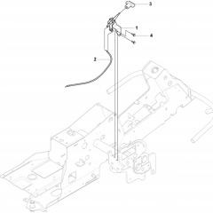 Controls Assembly for Husqvarna 175