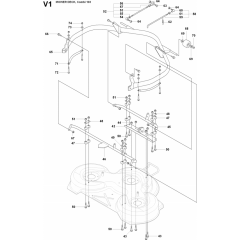 Cutting Deck 103cm Assembly