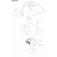 Hood Assembly for Husqvarna 175