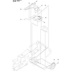 Cover-1 Assembly for Husqvarna