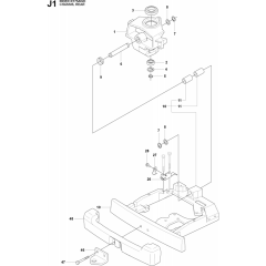 Transmission Assembly for Husqvarna