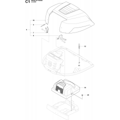 Hood Assembly for Husqvarna