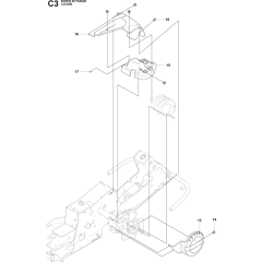 Cover-1 Assembly for Husqvarna
