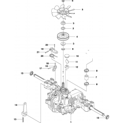 Transmission Assembly for Husqvarna