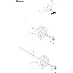 Wheels and Tyres for Husqvarna
