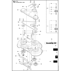 Cutting Deck for Husqvarna Rider 18