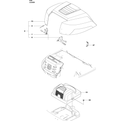 Cover Assembly for Rider 18