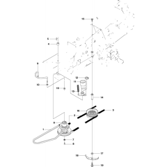 Transmission Assembly for Husqvarna