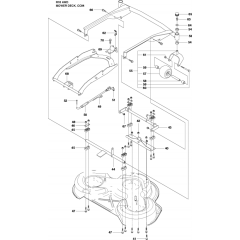 Cutting Deck Assembly for Husqvarna