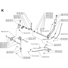 Controls Assembly for Husqvarna 850