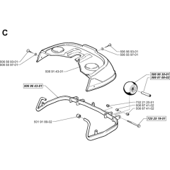 Cover Assembly for Husqvarna 850