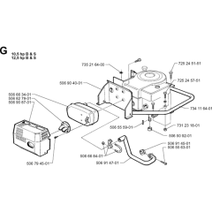 Engine Assembly for Husqvarna 850