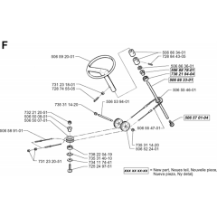 Steering Assembly for Husqvarna