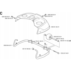 Protection Frame for Husqvarna 970