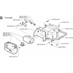Engine Assembly for Husqvarna