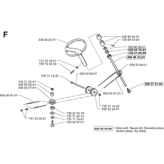 Steering Assembly for Husqvarna