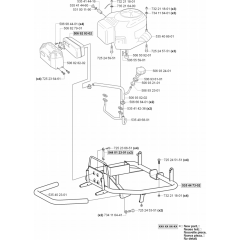 Engine Assembly for Husqvarna