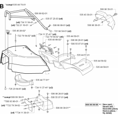 Cover Assembly for Husqvarna