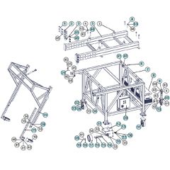 Frame Assembly for Husqvarna