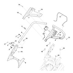 Handle for Stihl RMA 239.1 C