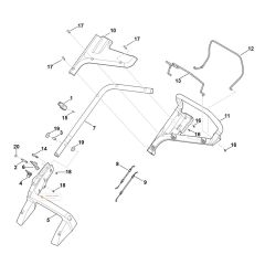 Handle for Stihl Mower