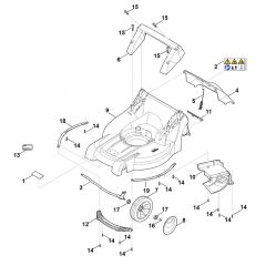 Front Axel Housing for Stihl