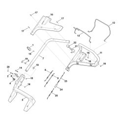 Handle for Stihl RM 448.1 VC