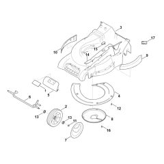Front Axle Housing for Stihl