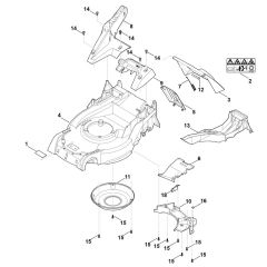 Stihl RM 650.0 VE Mower Housing