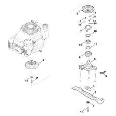 Blade & Clutch for Stihl Mower