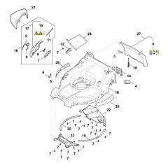 Housing Assembly for Stihl RM 443.3
