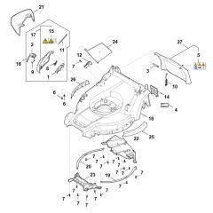Housing Assembly for Stihl RM 443.3 V