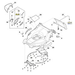 Housing Assembly for Stihl RM 448.3 T