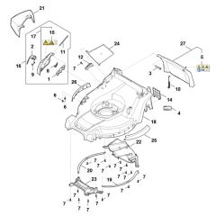 Housing Assembly for Stihl RM 448.3 V
