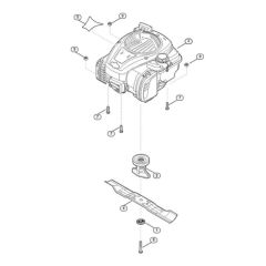 Chassis & Gear Box for Stihl Mower