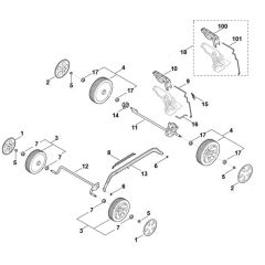Chassis Assembly for Stihl RM 248.3