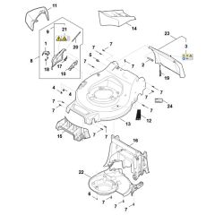 Housing Assembly for Stihl RM 248.3