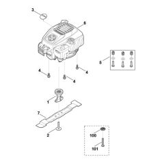 Engine & Blade Assembly